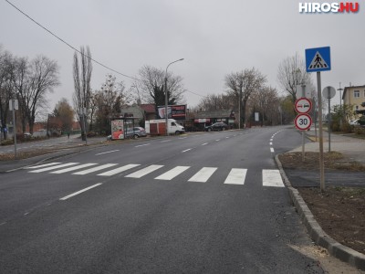 Befejeződött a Szolnoki út felújítása