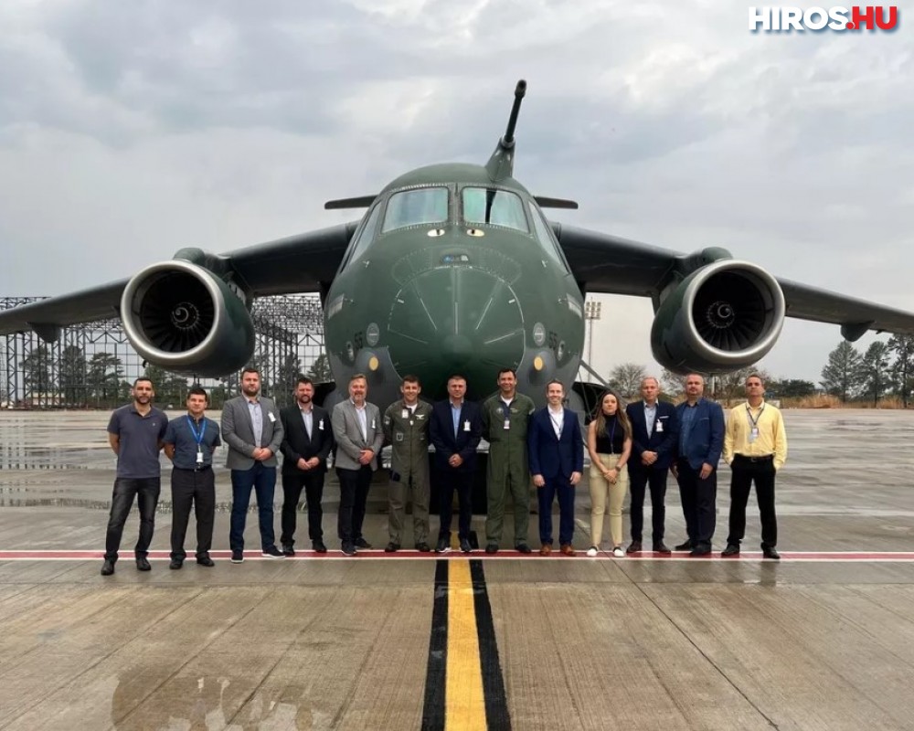 A tervezetthez képest jobban halad az első magyar KC-390 katonai szállítórepülőgép gyártása