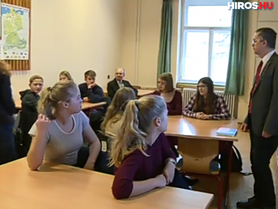 Német cserediákok érkeztek a Piarista iskolába