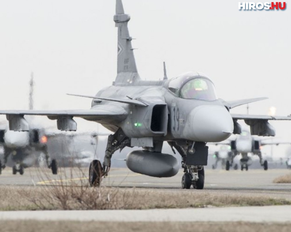 A paksi atomerőműhöz riasztották a honvédség Gripenjeit