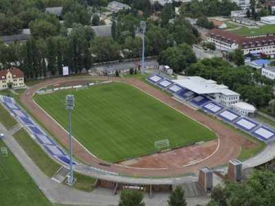 Folyamatos a Széktói Stadion modernizációjakép