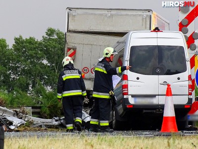 Halálos baleset történt az M5-ös autópályán - Frissítve