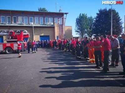 Bács-Kiskun megyei tűzoltók segítettek Szabolcs-Szatmár-Bereg megyének