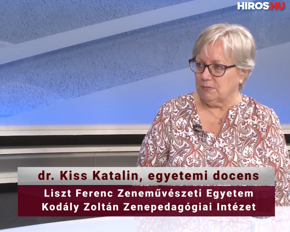 Dr. Kiss Katalin zenepedagógiai egyetemi docenssel beszélgettünk