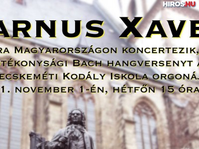 Szívből jövő hangok: Varnus Xavér jótékonysági koncertje