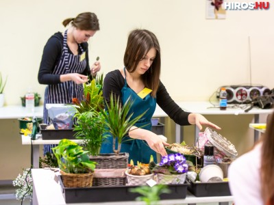 Kecskeméti siker a virágkötő és virágkereskedő tanulók országos versenyén
