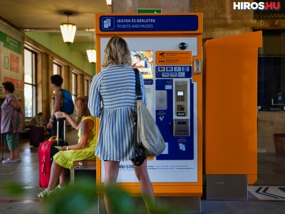MÁV: az új jegykiadó automaták több mint 80 százaléka már üzembe állt
