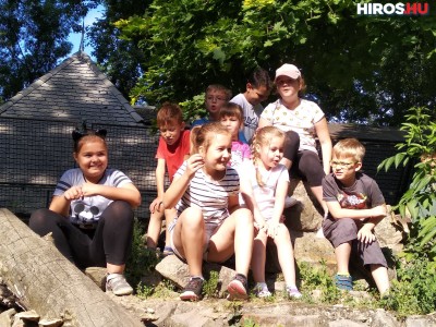 Vakációzó gyerekekkel telt meg a Kecskeméti Vadaskert