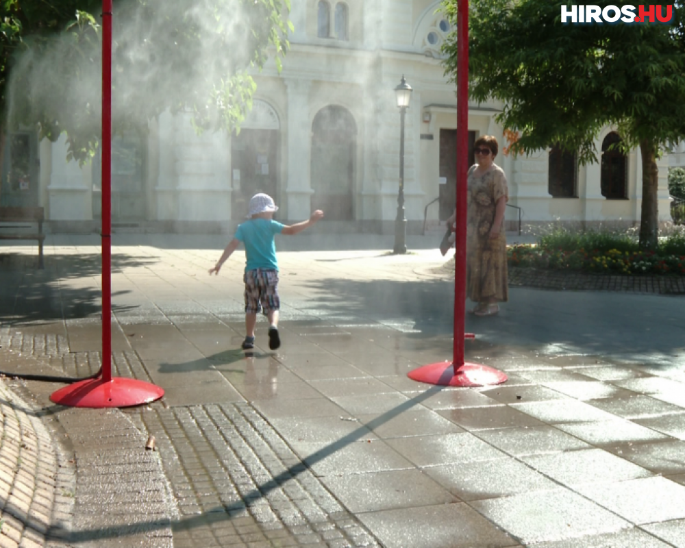 A hőségben is hűsölhetünk Kecskeméten – videóval