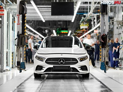 Elkészült az egymilliomodik autó a kecskeméti Mercedes-Benz gyárban