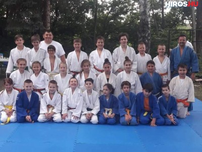 Esélyegyenlőségi judo tábor Tőserdőn