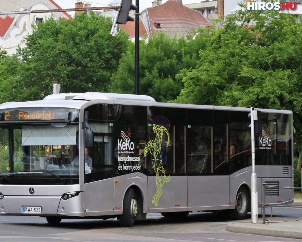 Így változik a helyi buszok közlekedése augusztusban