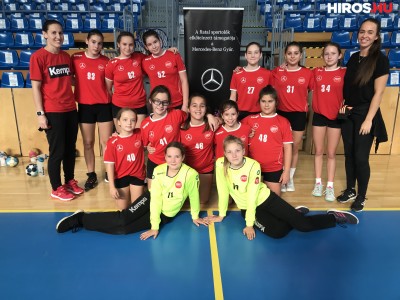 Az egyik legtehetségesebb csapat, a leány U13