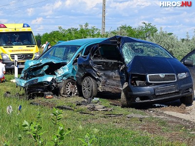 Halálos baleset Tiszakécske közelében - VIDEÓVAL