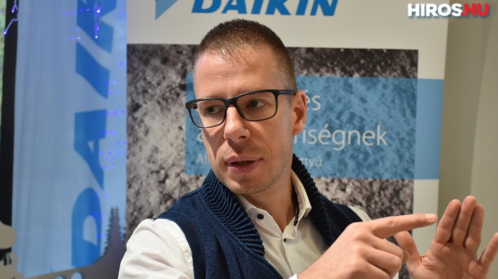 Pécsi István, a Daikin Hungary Lakossági értékesítési csoportvezetője