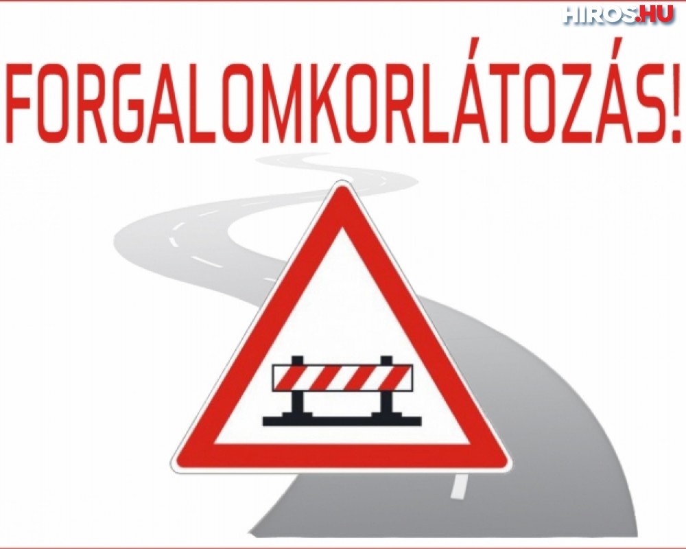 Forgalomkorlátozás az M5-ösön