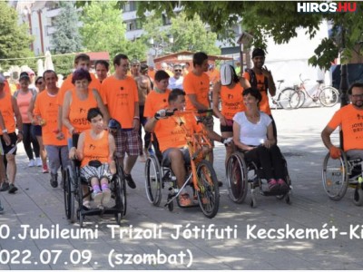 Jubileumi Jótifuti a fogyatékkal élőkért