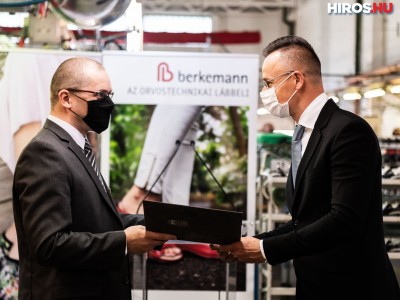 282 millió beruházás támogatás a Berkemann Magyarország Bt-nek - Videóval