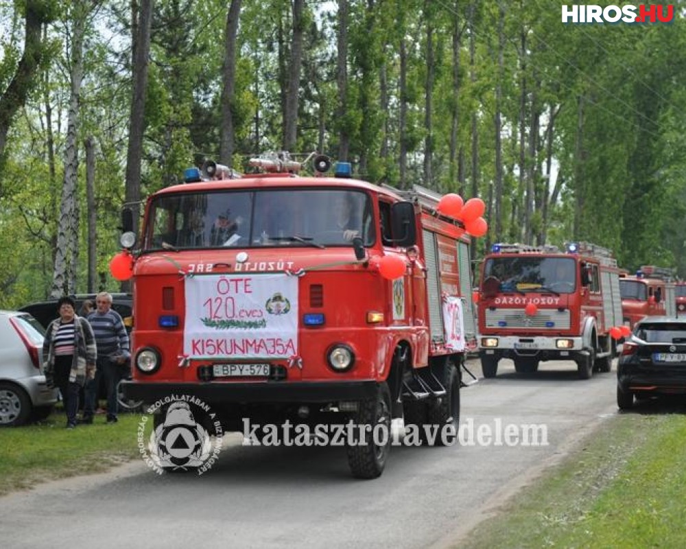 120 éves Kiskunmajsa Önkéntes Tűzoltó Egyesülete 