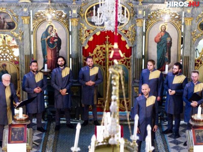 Kecskeméten ünnepelt a Szent Efrém Férfikar - VIDEÓVAL
