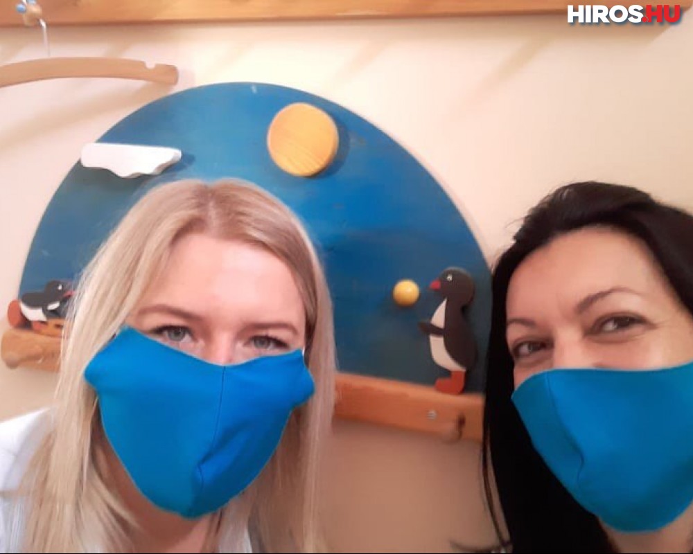 Kék maszkok a kecskeméti gyermekorvosi rendelőkben