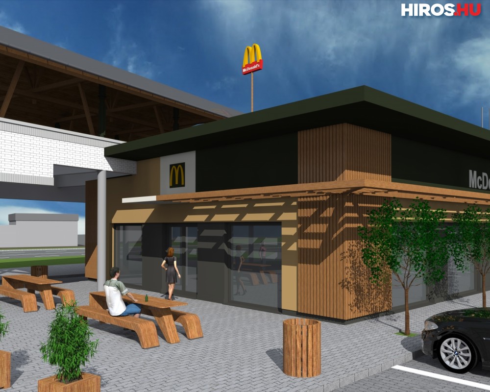 Január 18-án délután megnyílik Kecskemét harmadik McDonald’s étterme a Jókai utcánál