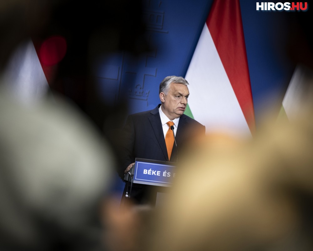 Nemzetközi sajtótájékoztatót tartott Orbán Viktor