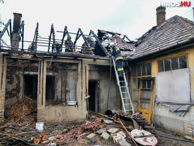 ​Leégett egy családi ház Mélykúton