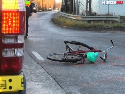 Elütöttek egy kerékpárost Kiskunhalason