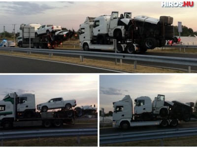 Transformers az M5-ös autópályán