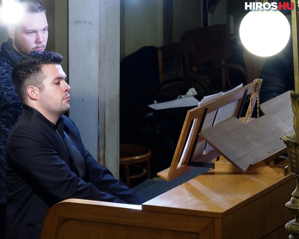 Újévi orgonakoncertet rendeztek Kecskeméten - Videóval