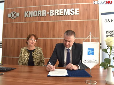A Knorr-Bremse Fékrendszerek Kft. csatlakozott a Járműipari Forgalmazók Szellemi Tulajdon-védelmi Szakmai Egyesületéhez (JAF)
