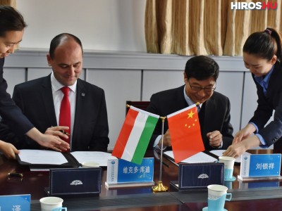 Együttműködési megállapodás a Pekingi Vízmű és a MaVíz között