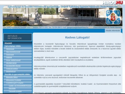 Minden információ egy helyen: elkészült az ESZII honlapja