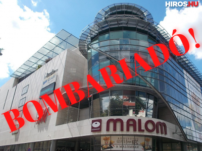 Bombariadó miatt lezárták a Malom Központot