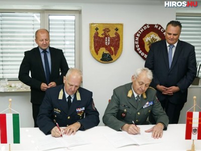 Elindult az osztrák katonai kontingens a magyar-szerb határra