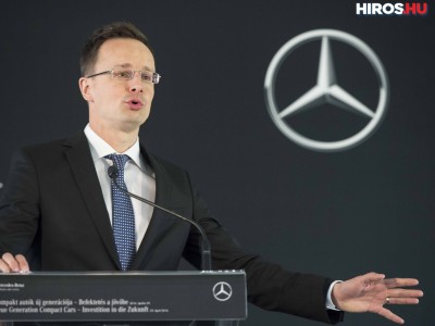 Szijjártó Péter: Magyarország és a Mercedes kapcsolata új dimenzióba lép