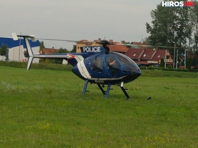 Ezért cirkált ma rendőrségi helikopter Kecskemét felett
