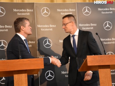 Új autógyárat épít a Mercedes Kecskeméten