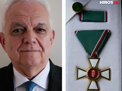 Magyar Érdemrend lovagkeresztje kitüntetésben részesült dr. Borda Ferenc főorvos