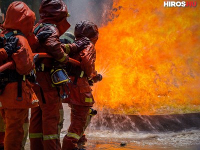 Elfojtották a lángokat a tűzoltók Hercegszántón