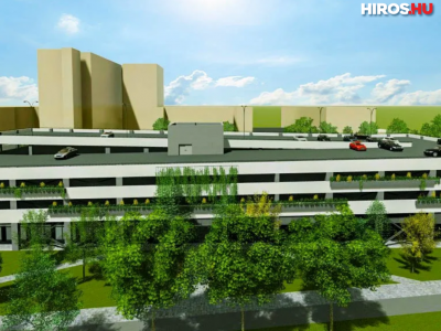 Csúszik a kórházi parkolóház építése - Videóval