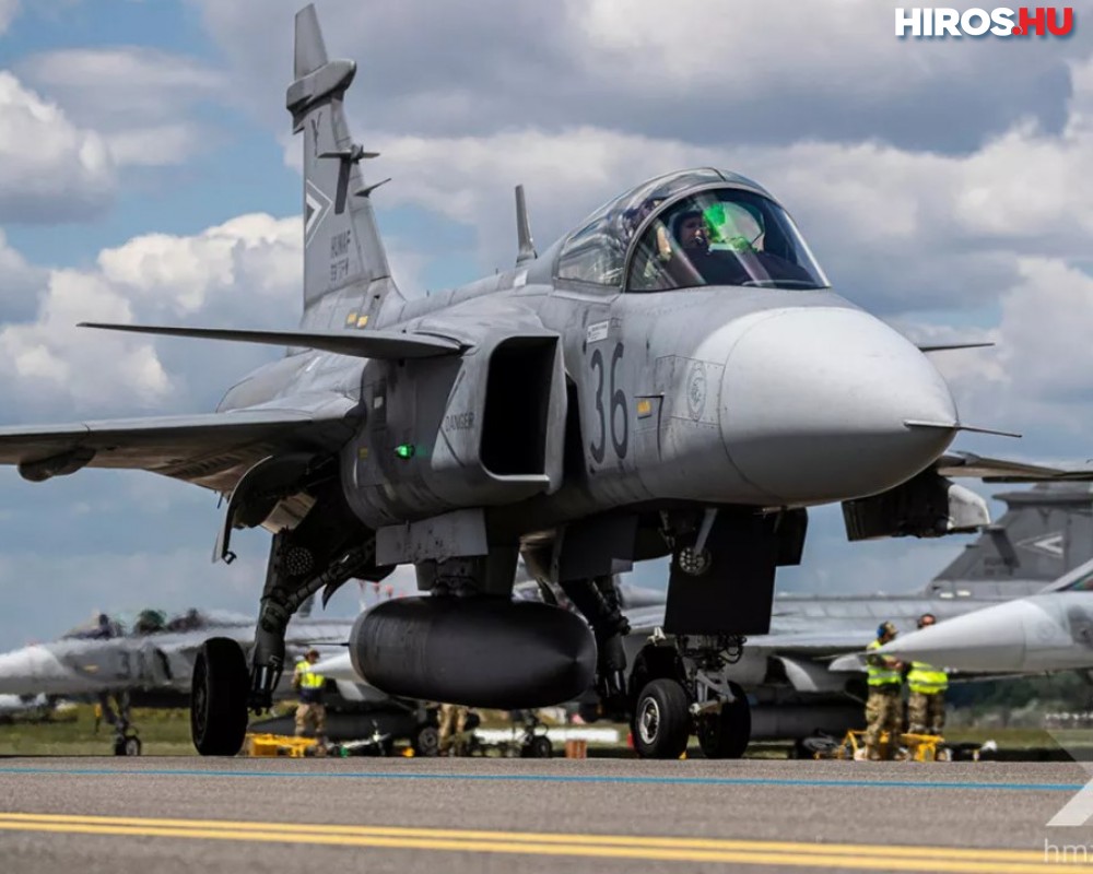 Litván kisrepülő miatt riasztották a magyar vadászgépeket