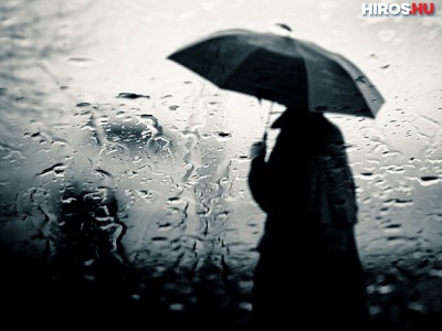 Brutális hőmérséklet esés - ne maradjon otthon esőkabát, esernyő