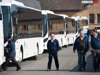 Februárban autóbuszok érkeztek Kecskemét elővárosi közlekedésébe