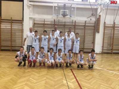 Nemzetközi tornát nyert Bács-Kiskun megye U12-es fiú kosárlabda csapata