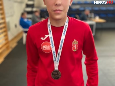 Hornyák Zalán diákolimpiai bronzérmes