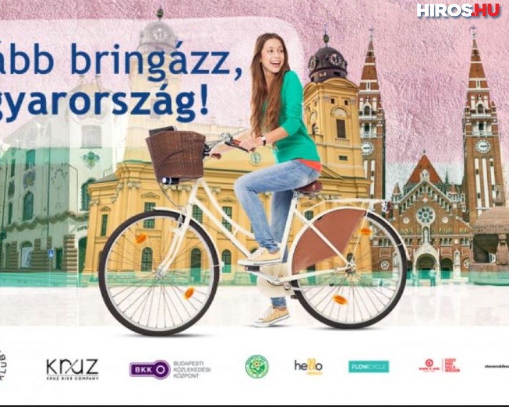 Online kampánnyal népszerűsítik a kerékpározást