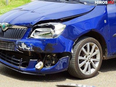 Ukránok sérültek meg, amikor autójuknak ütközött egy másik kocsi Szentesen