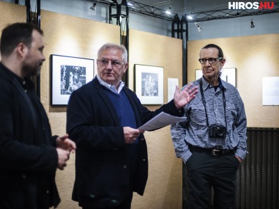 Joe Vitone személyesen a Magyar Fotográfiai Múzeumban